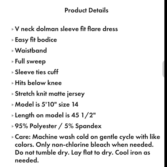 ELOQUII FIT AND FLARE MIDI DRESS - Picture 4 of 6